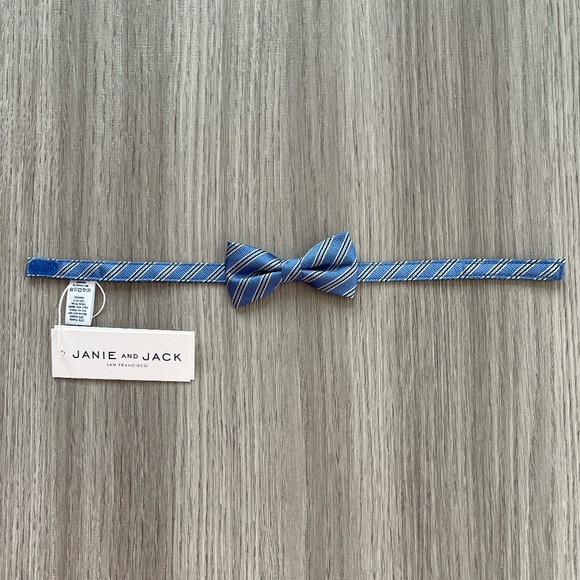 NWT Janie and Jack Baby Striped and Tropical Print Bow Ties Multi 0-24 Months - Picture 2 of 10